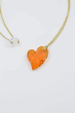 Necklace with Swarovski heart