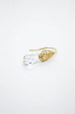 Swarovski σκουλαρίκια χρυσό