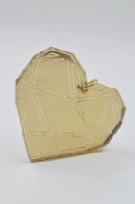 Geometric heart keychain - Image 3
