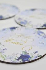 Wooden coasters "Hello Winter" (6pcs) - Image 4