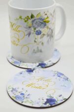 Wooden coasters "Hello Winter" (6pcs) - Image 2