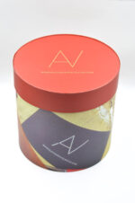 AV red Premium round gift box