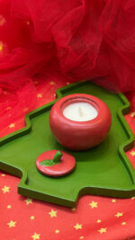 Lascaro handmade candle apple - Image 2
