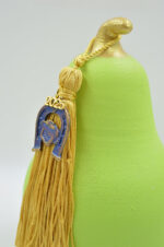 Decorative ceramic pear with horseshoe 2025 - Image 3