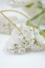 Scented easter candle with Swarovski & plexiglass butterflies - Image 3