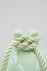 Ceramic green pomegranate charm 2025 - Image 4