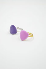 Sterling silver 925° ring with enamel - Image 2