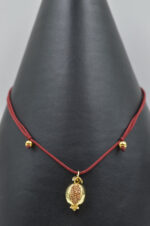 Pomegranate necklace with zircons - Image 4