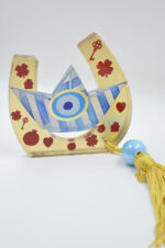 Plexiglass tabletop horseshoe and boat with gold tassel 2025 - Image 6