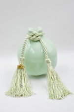 Ceramic green pomegranate charm 2025