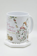 Set marble coaster & mug Happy New Year - Image 2