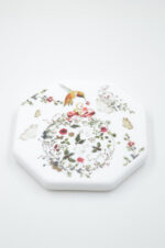 Happy New Year printed marble coaster - Image 2
