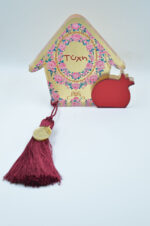Tabletop plexiglass house with pomegranate 2025 with tassel - Image 10