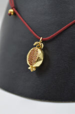 Pomegranate necklace with zircons - Image 2