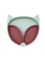 Dodo's Land Flynn The Fox Pink Me Up - Silicone plate with suction cup and removable dividers