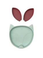Dodo's Land Flynn The Fox Pink Me Up - Silicone plate with suction cup and removable dividers - Image 2