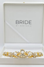 Florence Handmade baroque tiara with Czech crystals by Nektaria - Image 2