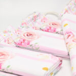 Soap tales πετσέτα θαλάσσης microfiber pink roses - Image 2
