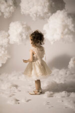 Christening dress with Bohemian lace - Image 3