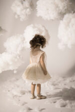 Christening dress with Bohemian lace - Image 2