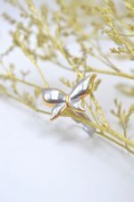 Gold and silver plated stainless steel ring Butterfly - Image 3