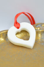 Handmade soy wax heart wardrobe scent