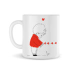 Couple mug with heart rope (2pcs) - Image 2