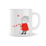Couple mug with heart rope (2pcs) - Image 3