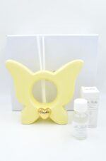 Decorative piece fragrance butterfly yellow