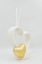 Decorative room fragrance with a golden heart - Image 4
