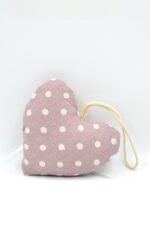 Decorative hanging polka dot hearts (5pcs) - Image 4