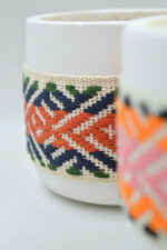 LASKARO Handmade decorative woven jar with scented soy candle - Image 4