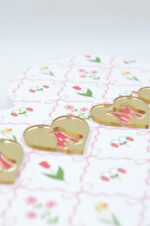 Wooden decorative piece heart with plexiglass and flowers for your Mother - Image 3