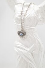 Silvetron Handmade 925° Sterling Silver Heart Necklace