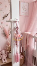 Tulupani handmade hanging charm with a plexiglass carousel